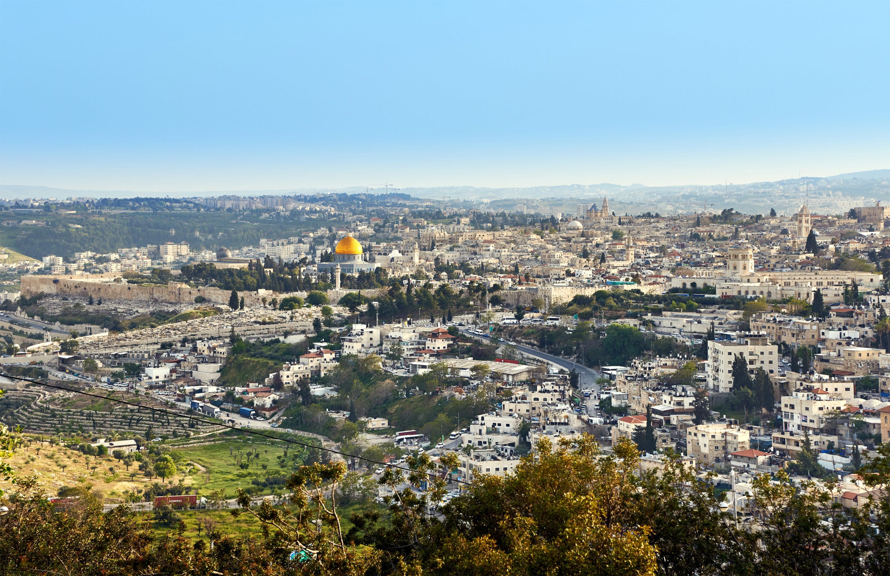 Jerusalem and Temple Mount panoramic view