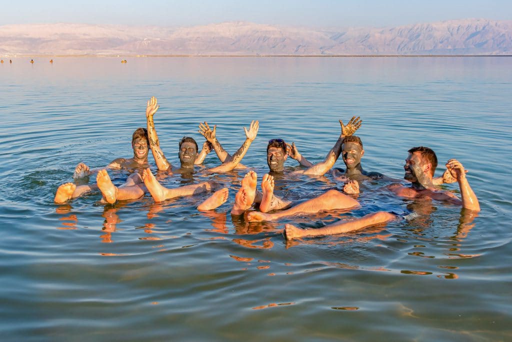 Dead Sea Float with Mud