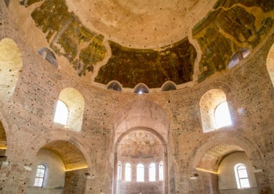 Mosaics inside the Rotunda, Thessaloniki