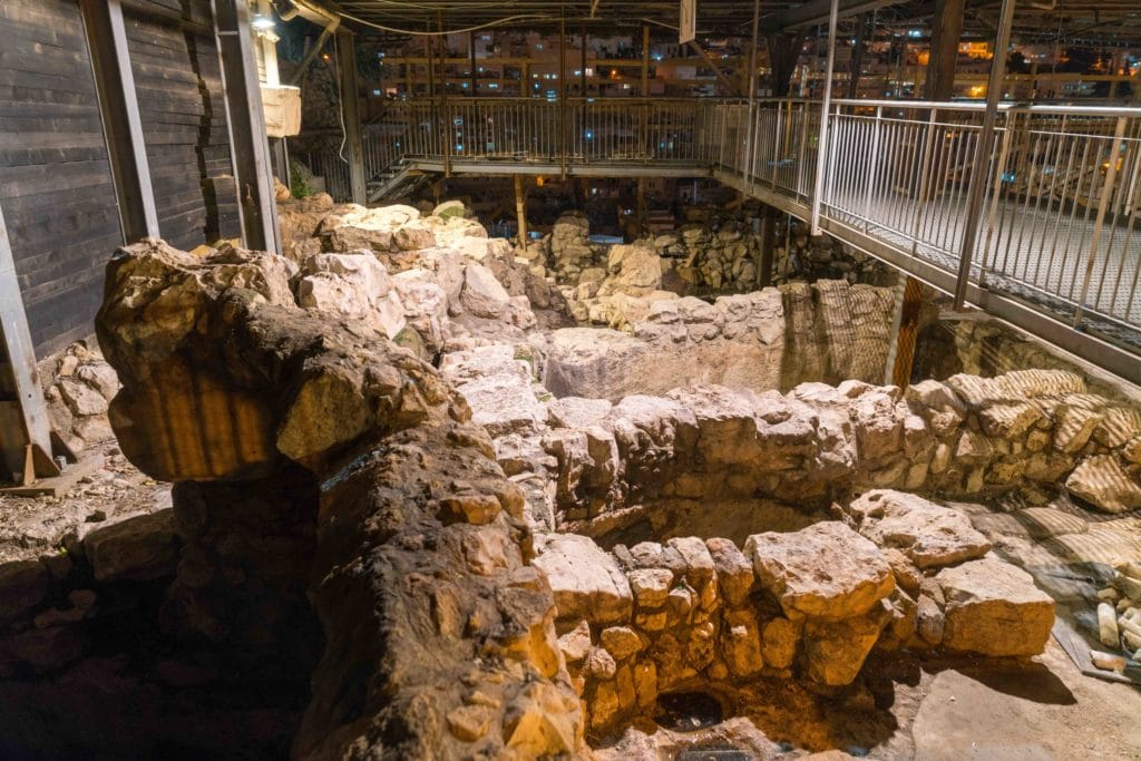 Archaeological site, City of David